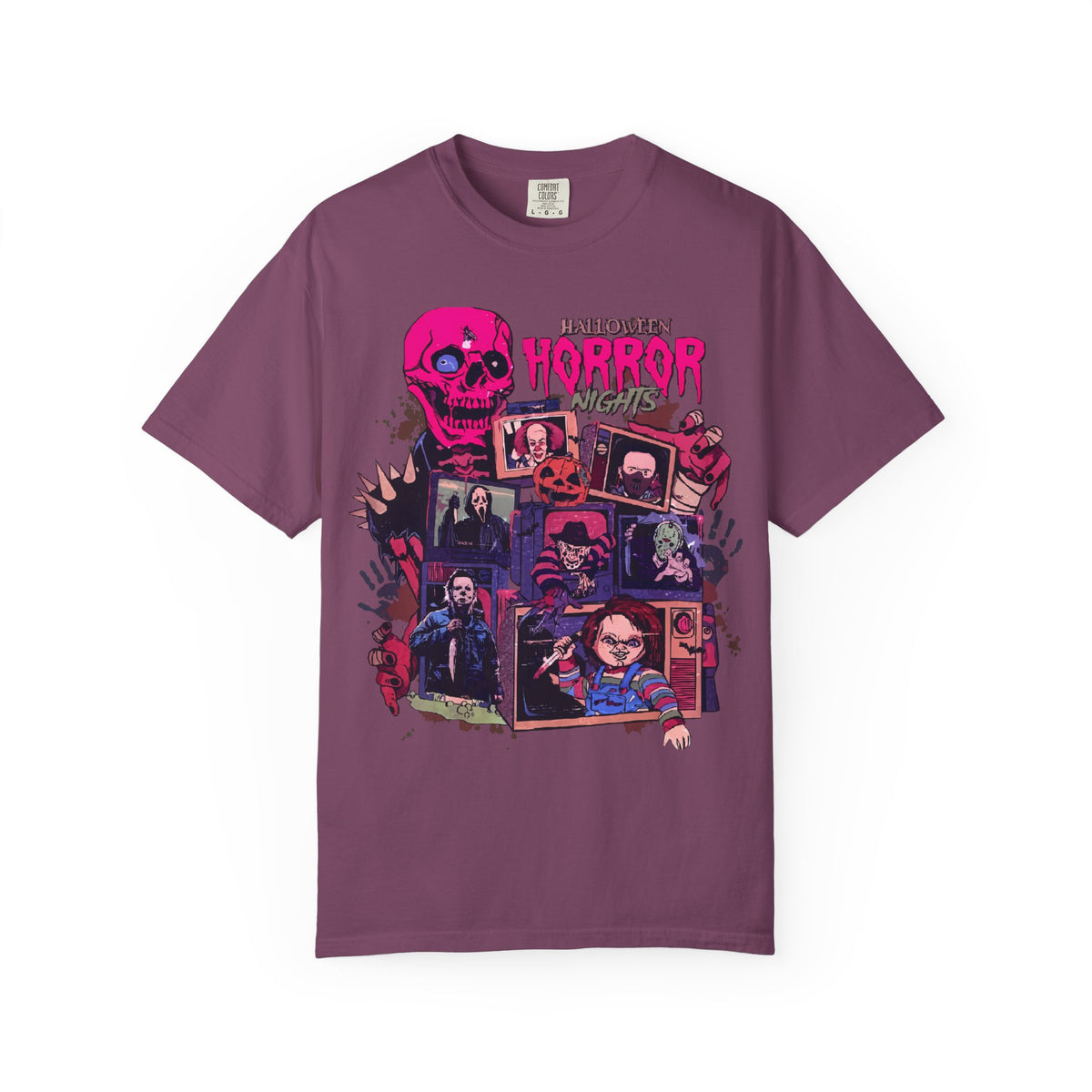Horror Movie Collage T-Shirt