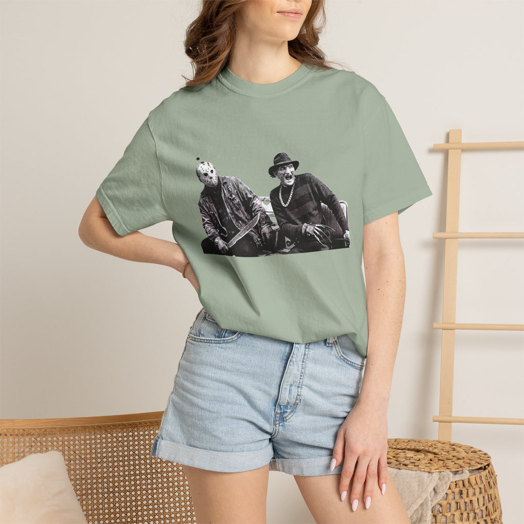 Vintage Horror Duo Graphic T-Shirt