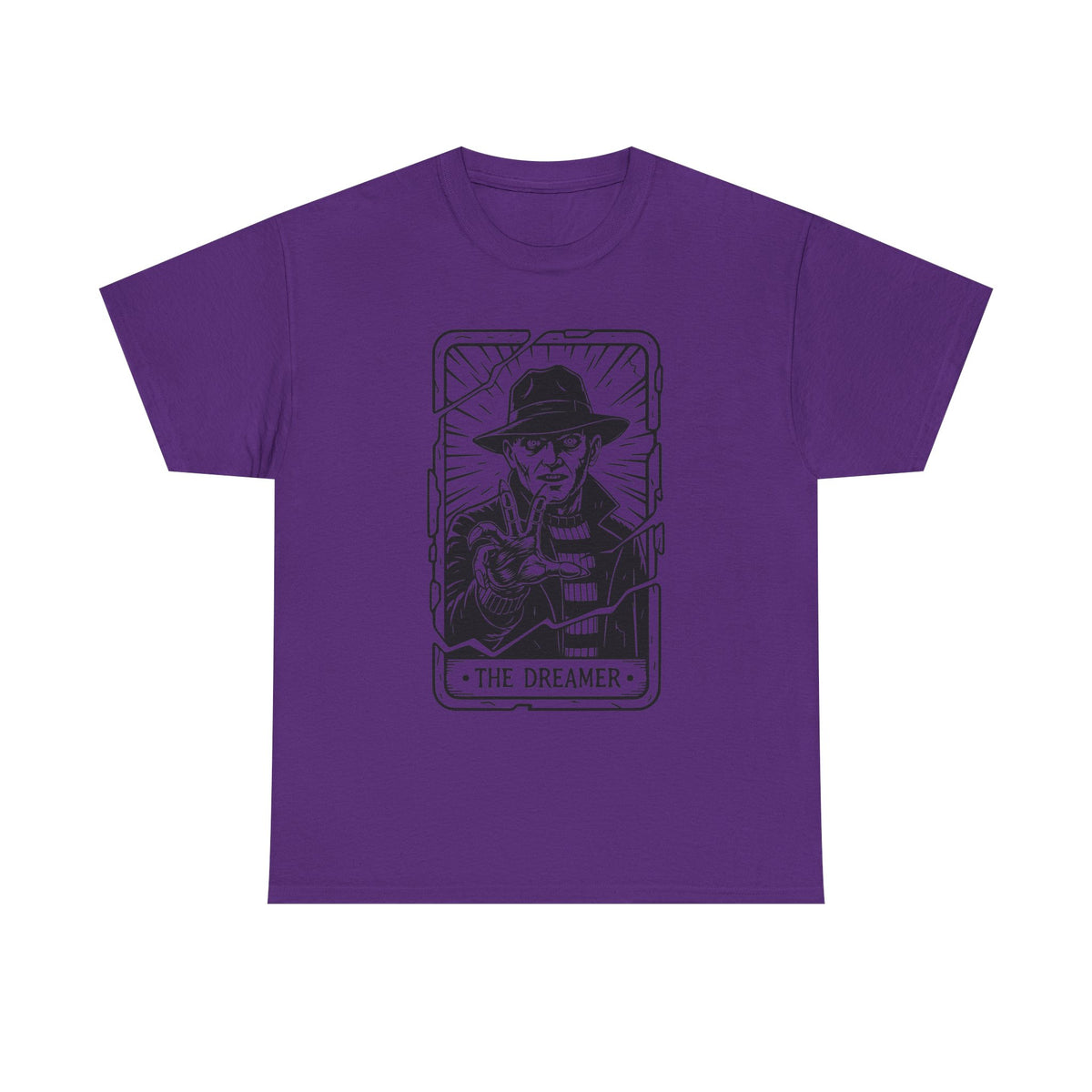 Dreamer Tarot Tee — Vintage Noir Illustration T-Shirt