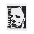 Halloween Michael Myers Velveteen Plush Blanket – Horror Movie Throw