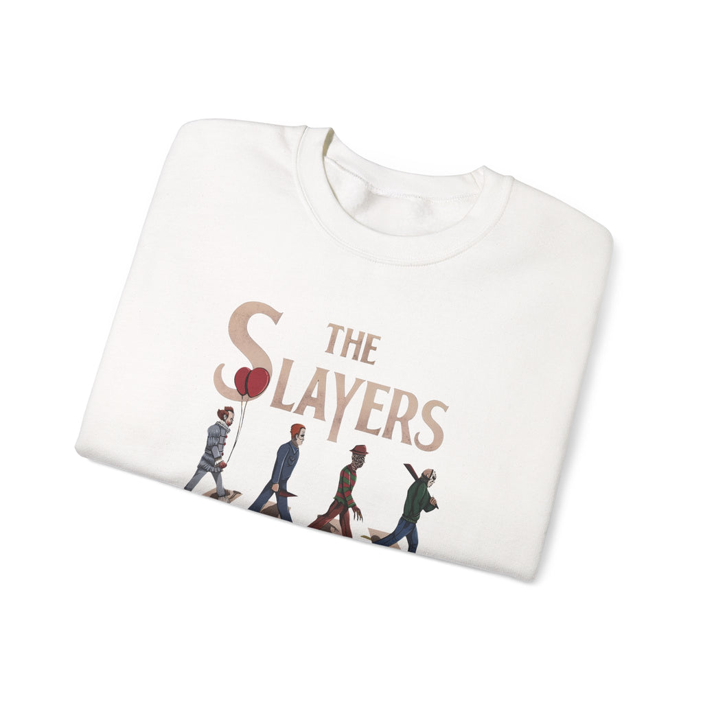 Sweatshirt — "The Slayers" Abbey Road Band Parody Crewneck