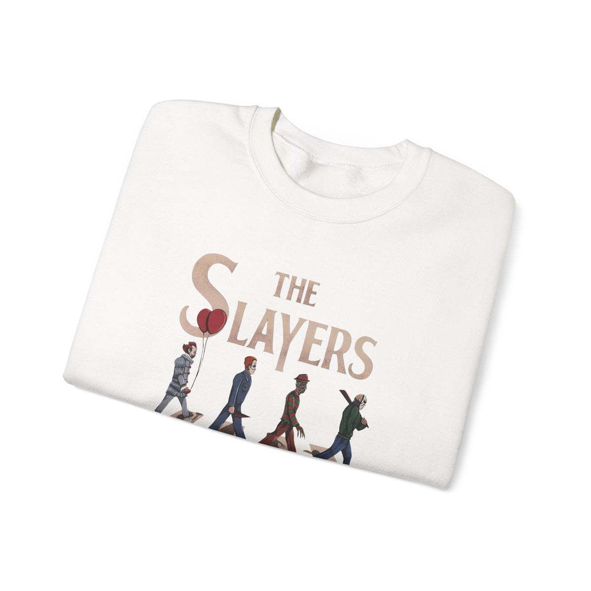 Sweatshirt — "The Slayers" Abbey Road Band Parody Crewneck