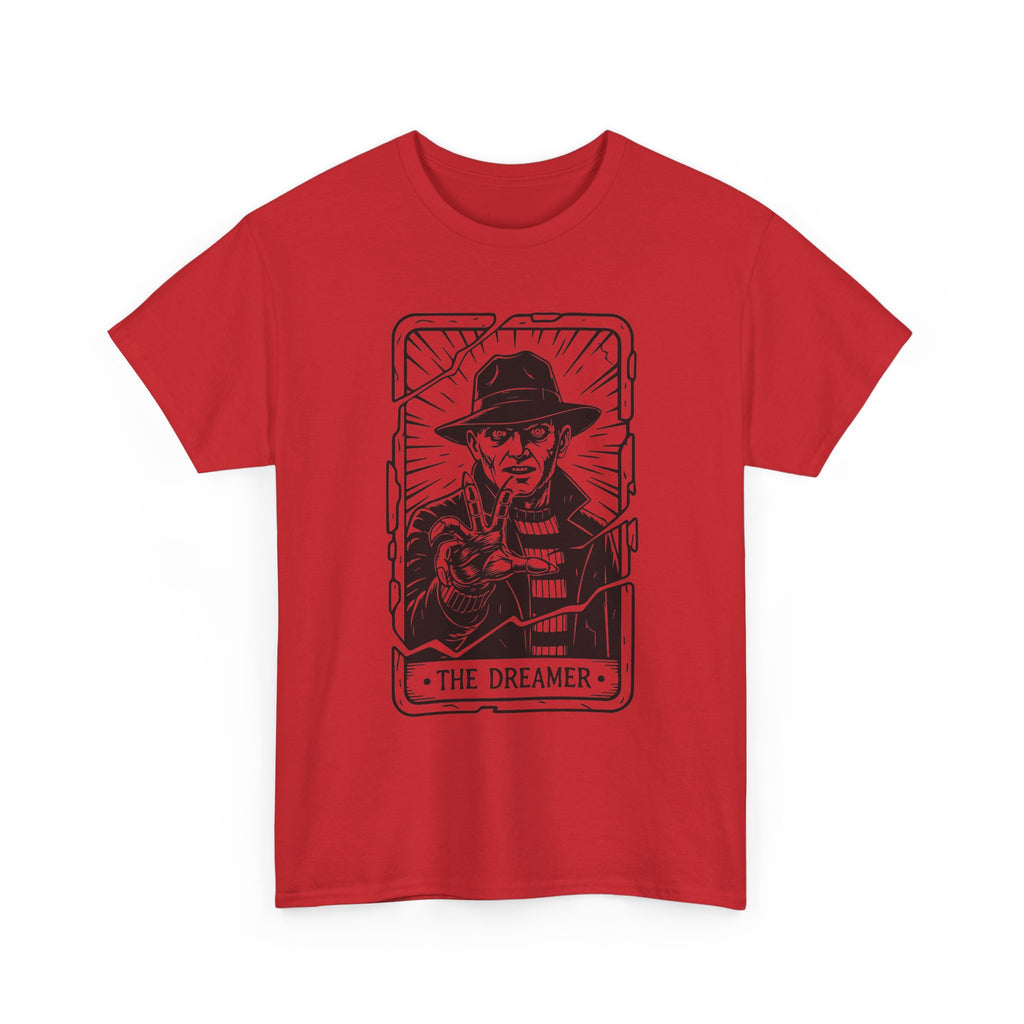 Dreamer Tarot Tee — Vintage Noir Illustration T-Shirt