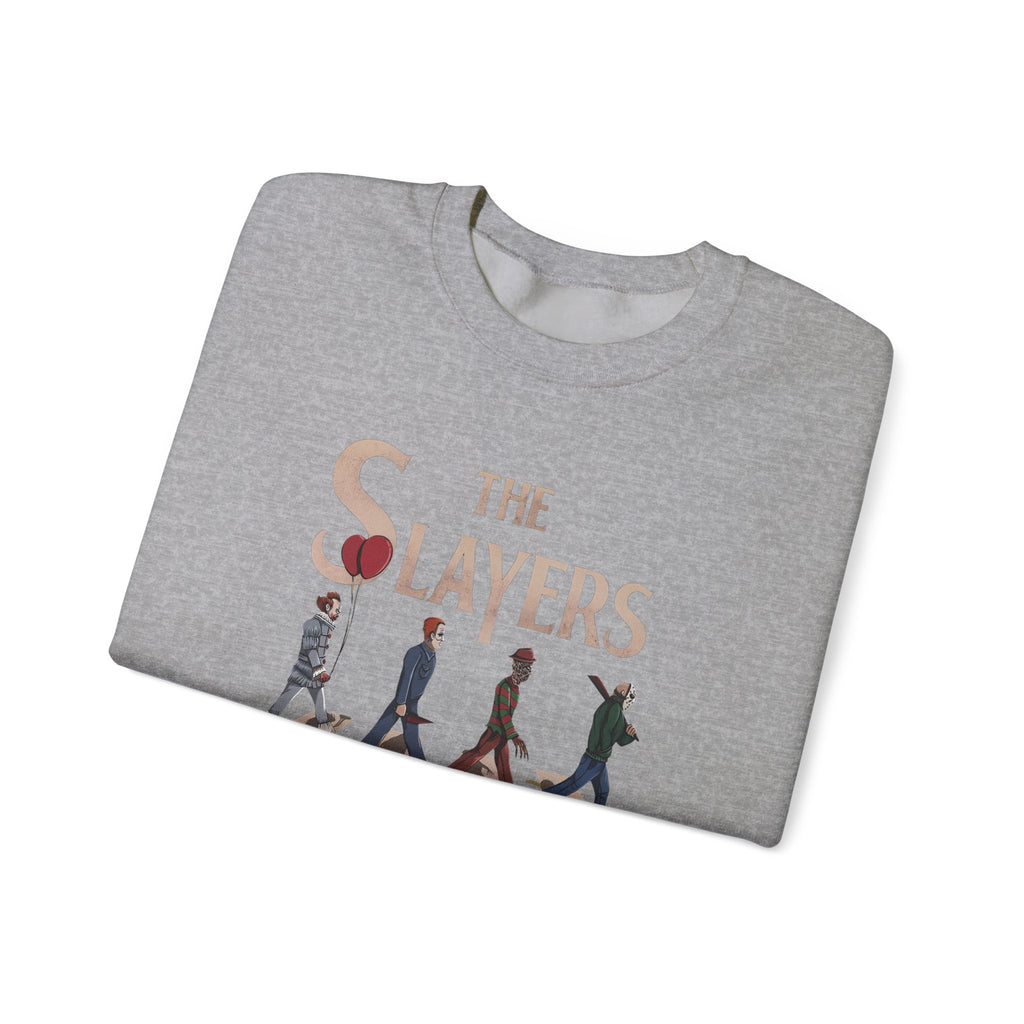 Sweatshirt — "The Slayers" Abbey Road Band Parody Crewneck