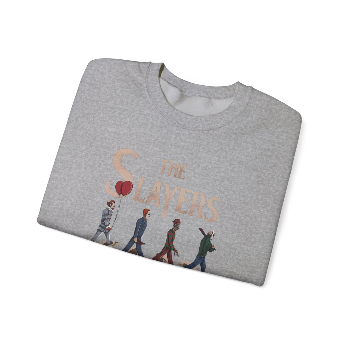 Sweatshirt — "The Slayers" Abbey Road Band Parody Crewneck