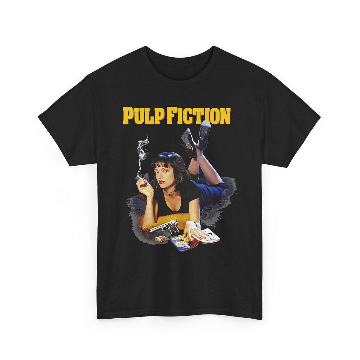 Pulp Fiction Movie Poster Tee — Retro Graphic Film T-Shirt