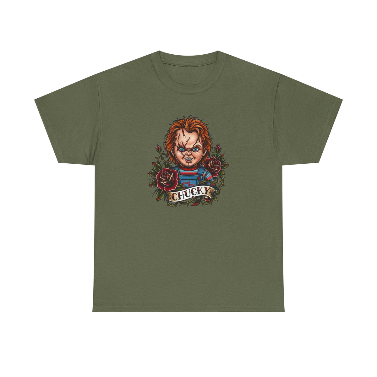Chucky Horror Tee — Vintage Doll Graphic T‑Shirt