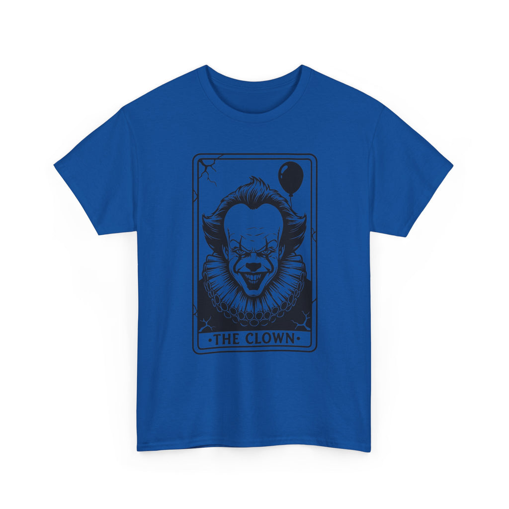 Horror Clown Tarot T-Shirt — 'The Clown' Graphic Tee
