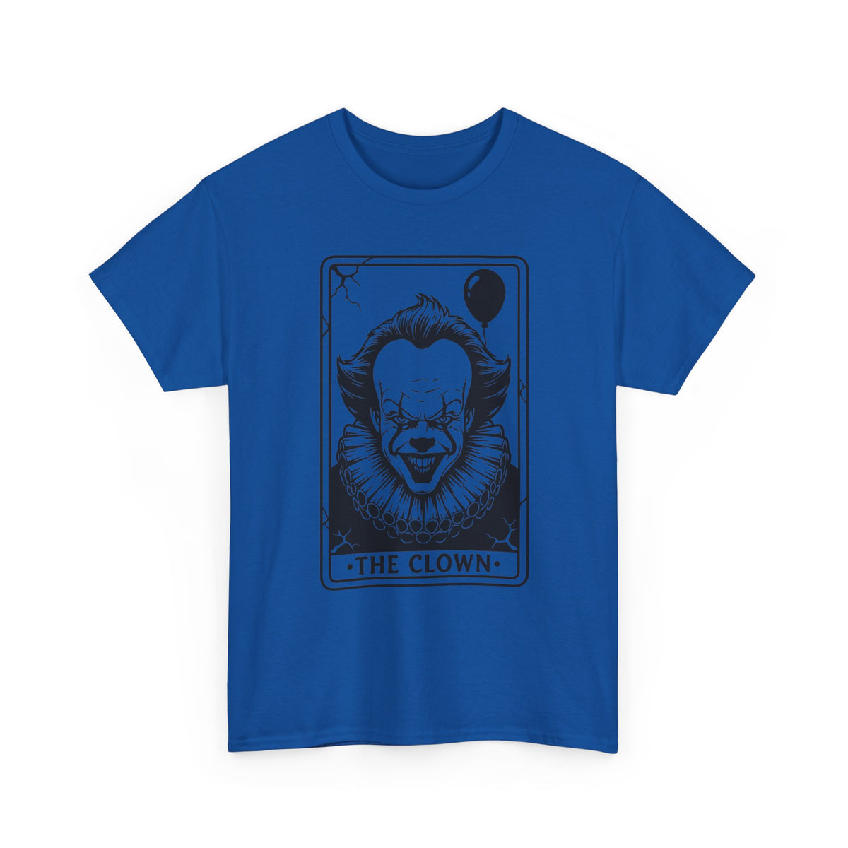 Horror Clown Tarot T-Shirt — 'The Clown' Graphic Tee