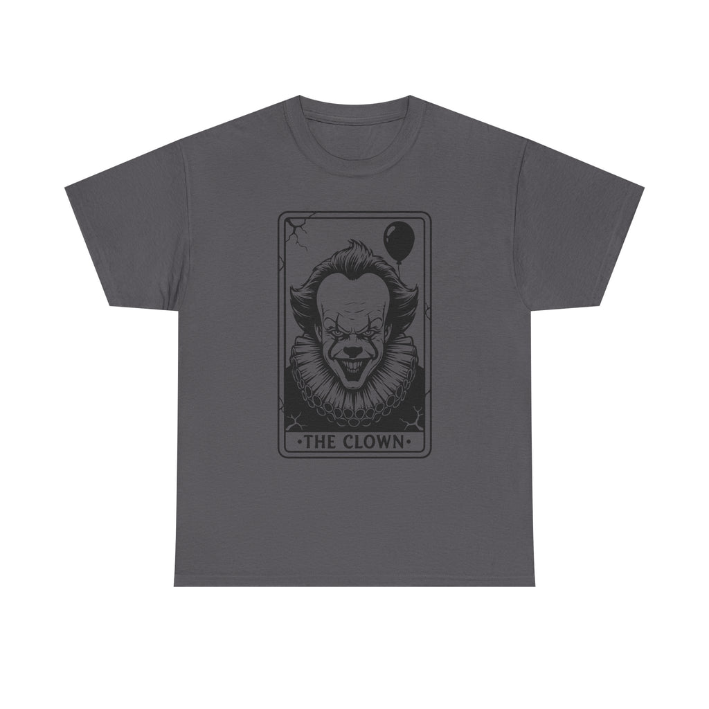 Horror Clown Tarot T-Shirt — 'The Clown' Graphic Tee
