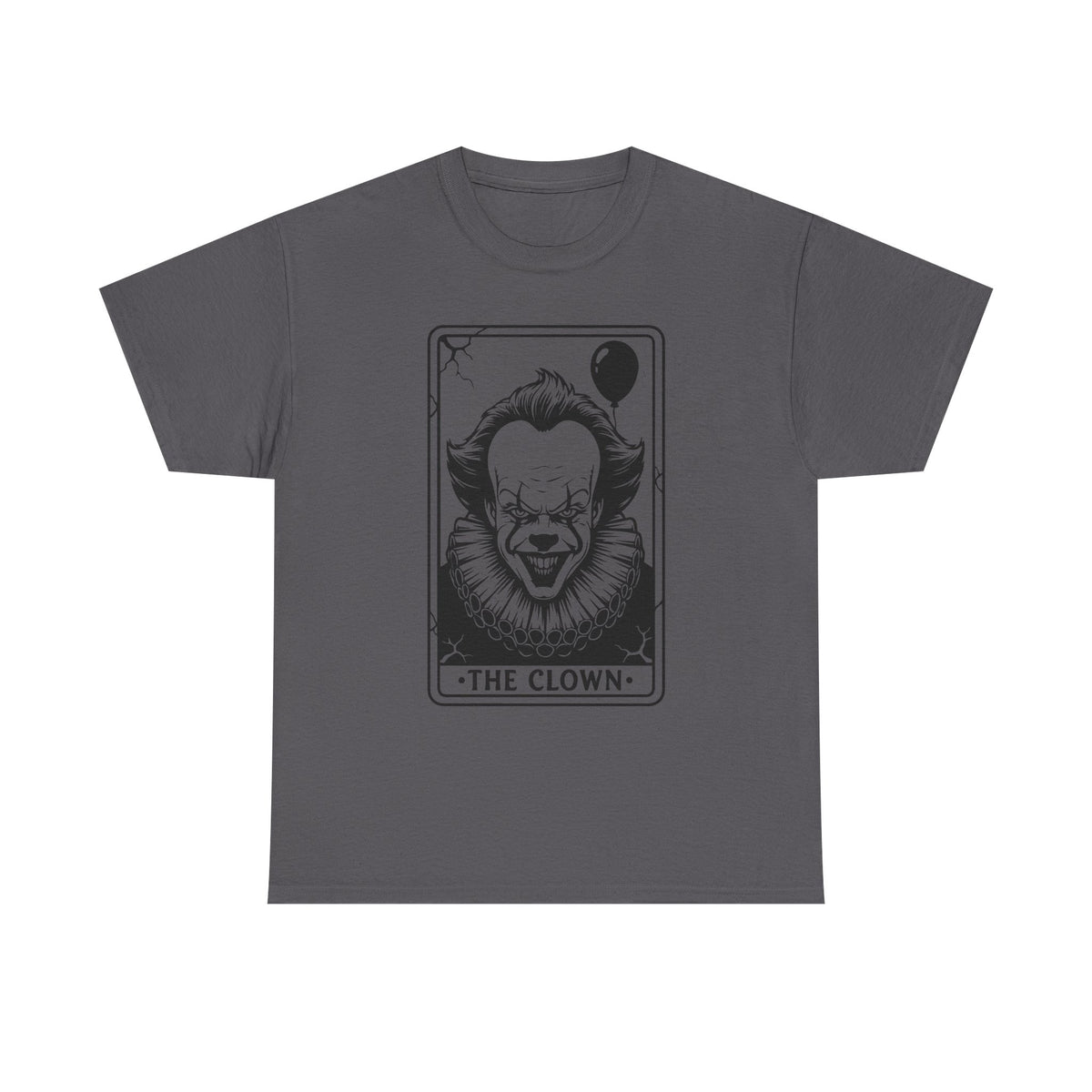 Horror Clown Tarot T-Shirt — 'The Clown' Graphic Tee