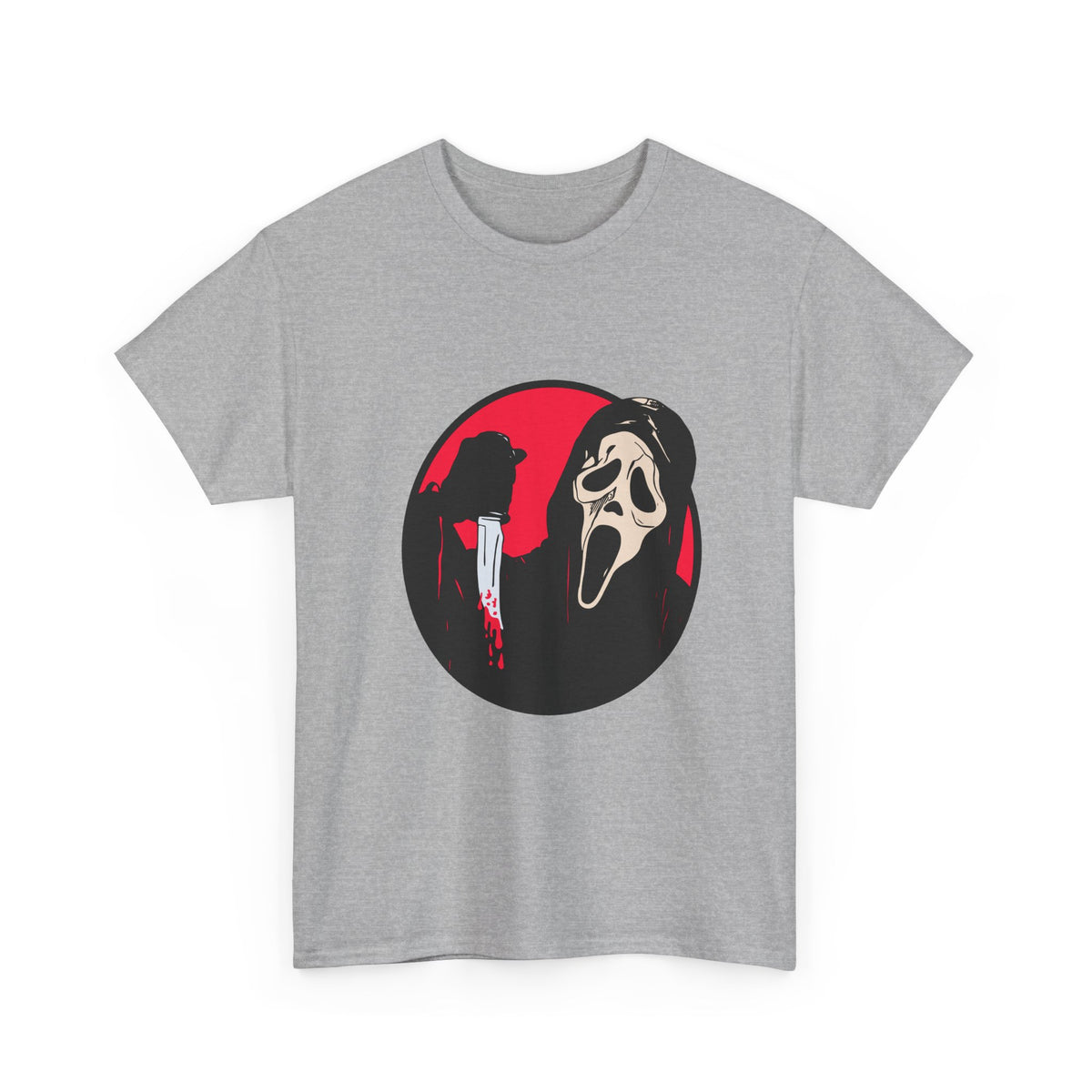 Scream Mask Horror Movie T-Shirt