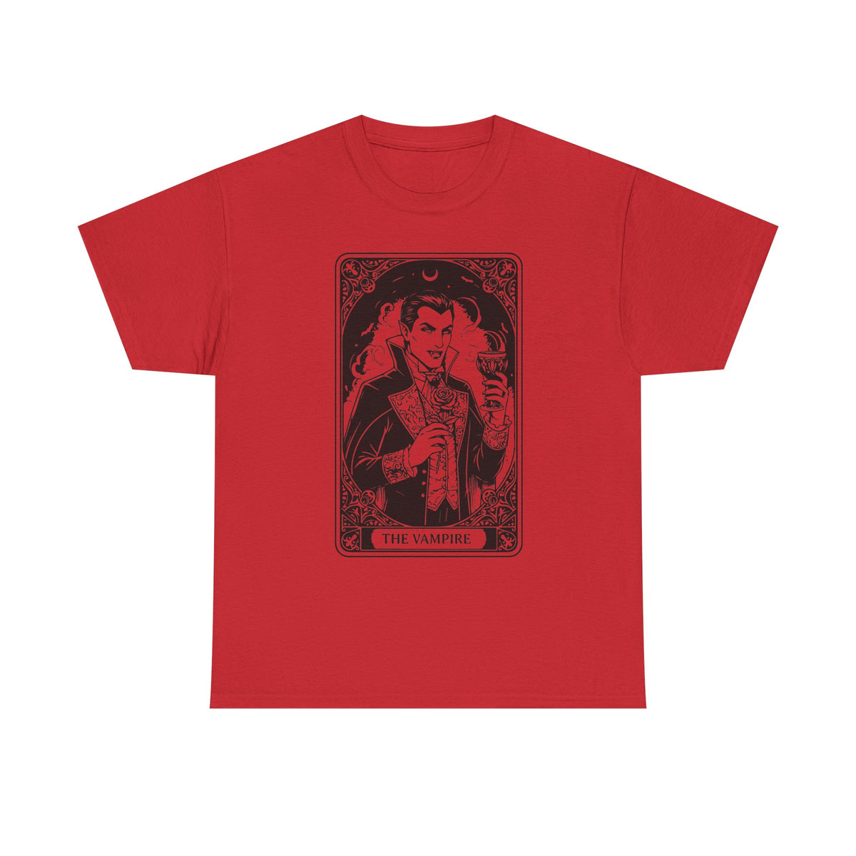Vampire Tarot T-Shirt – 'The Vampire' Gothic Tarot Card Tee