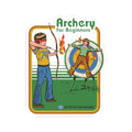 Archery for Beginners Sticker — Retro Kids Sports Kiss-Cut Sticker