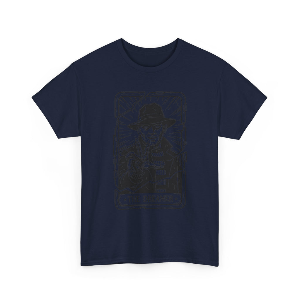 Dreamer Tarot Tee — Vintage Noir Illustration T-Shirt