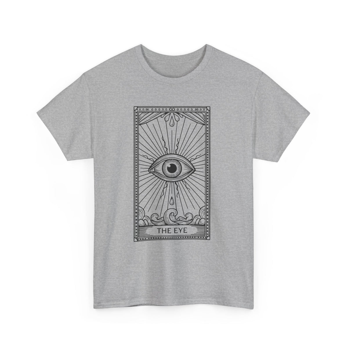 Tarot 'The Eye' Graphic Tee — Mystic Occult Card T-Shirt