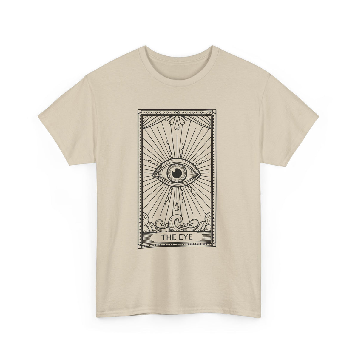 Tarot 'The Eye' Graphic Tee — Mystic Occult Card T-Shirt