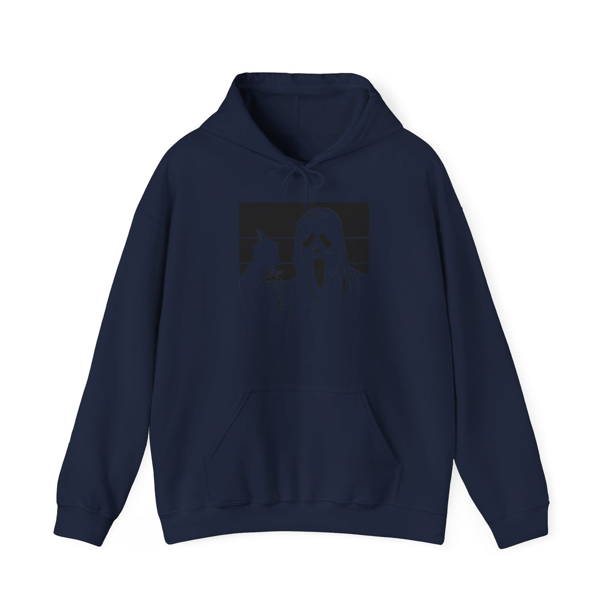 Scream Mask Graphic Hoodie – Horror Movie Ghostface Pullover