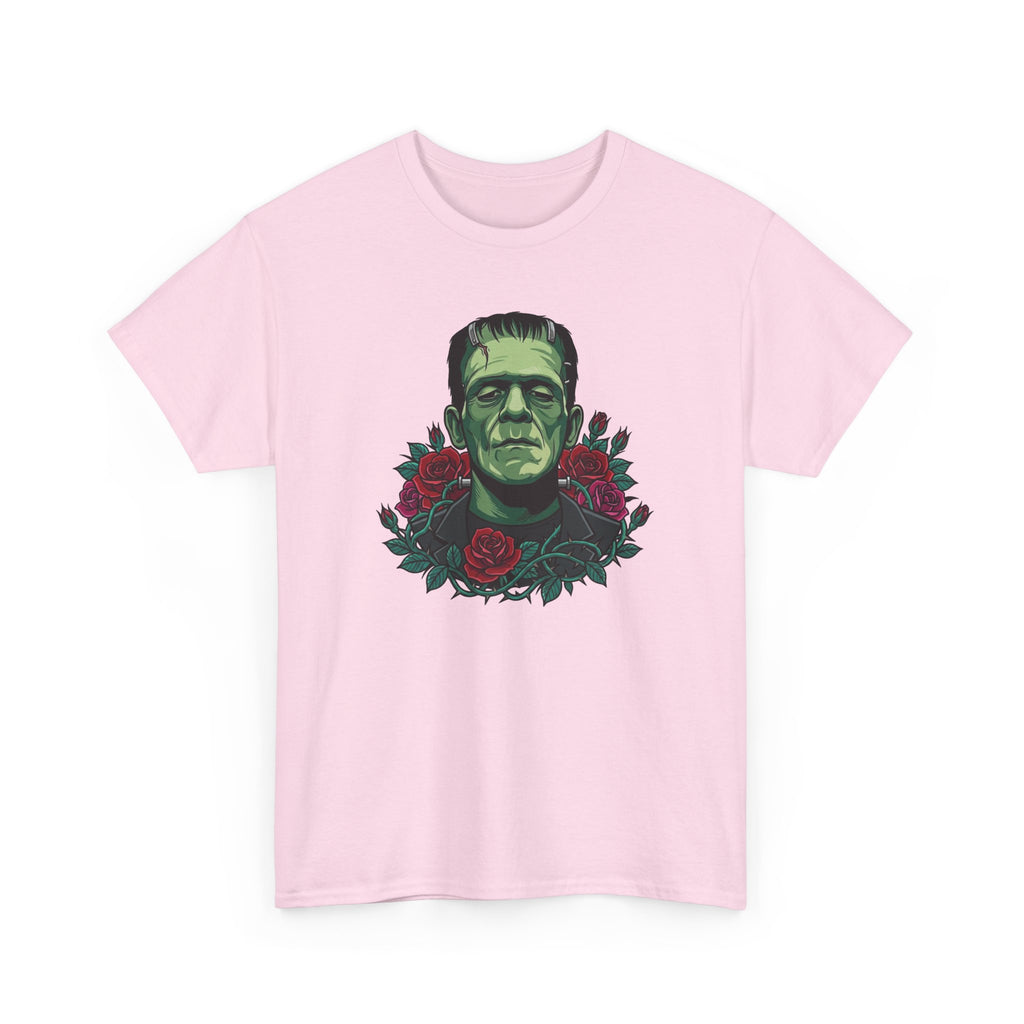 Frankenstein Portrait Tee — Gothic Rose Monster T-Shirt