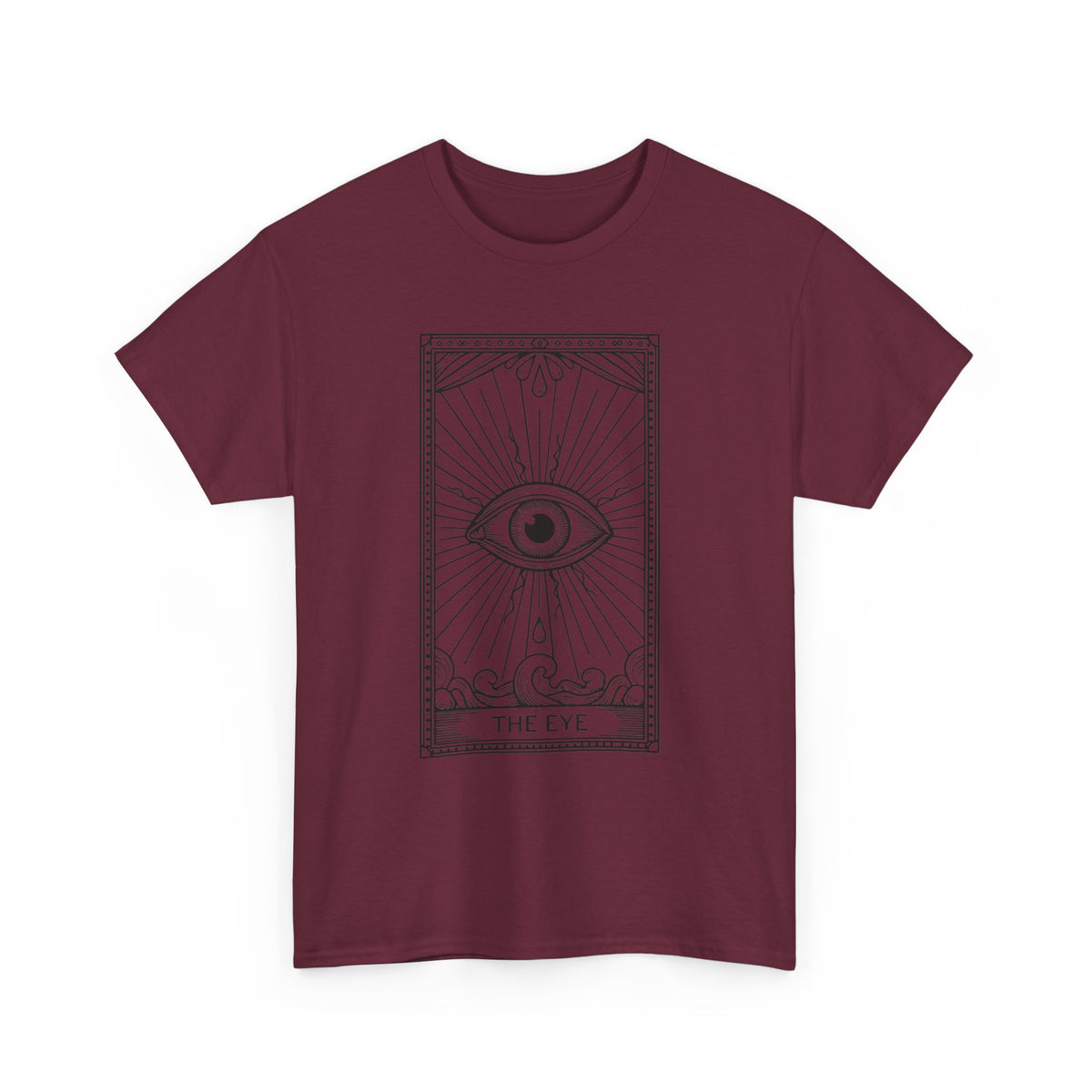 Tarot 'The Eye' Graphic Tee — Mystic Occult Card T-Shirt