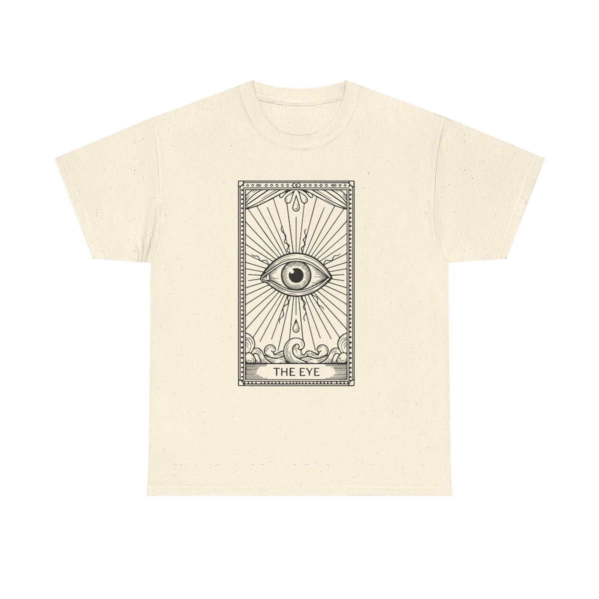 Tarot 'The Eye' Graphic Tee — Mystic Occult Card T-Shirt