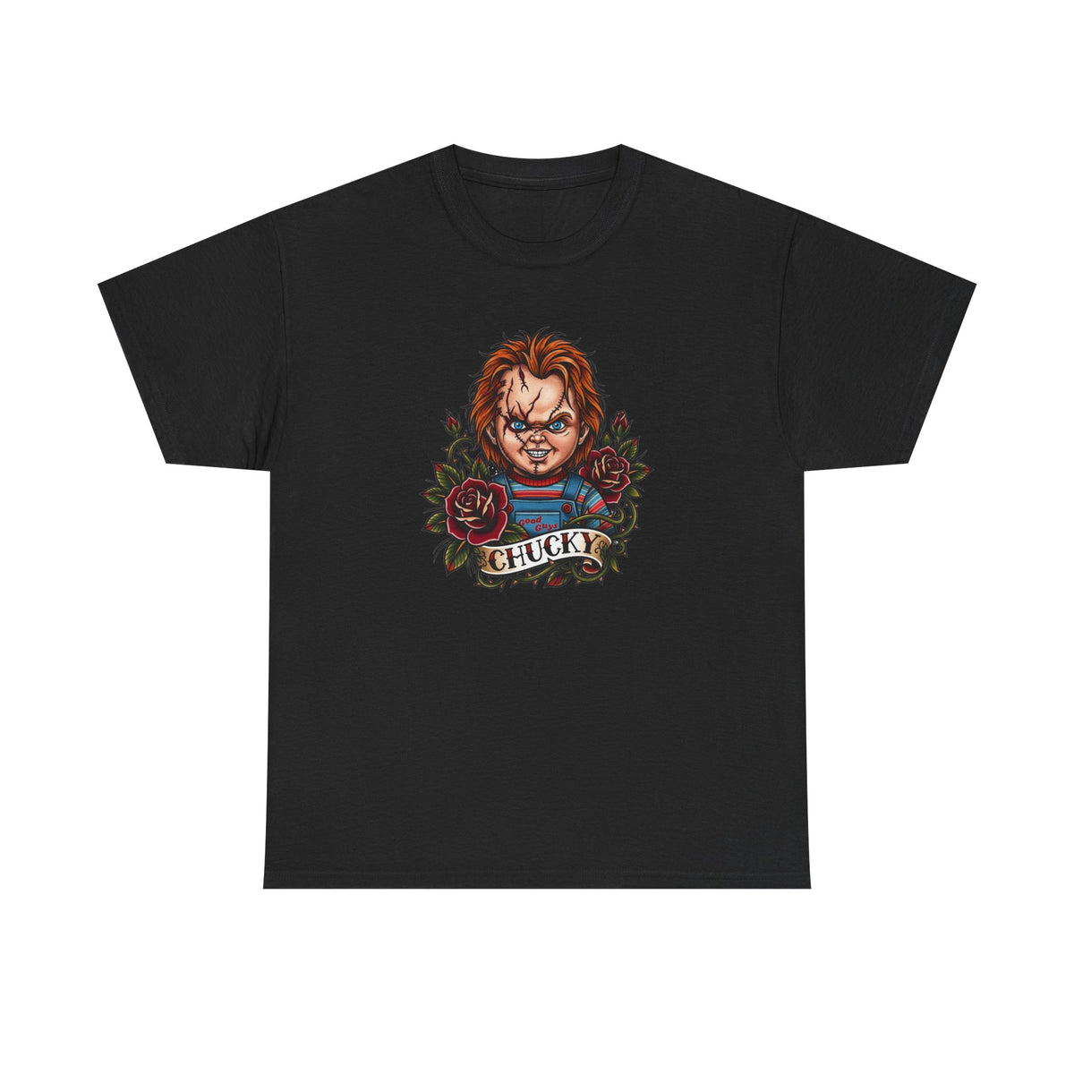 Chucky Horror Tee — Vintage Doll Graphic T‑Shirt