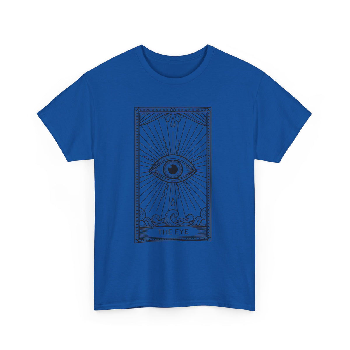 Tarot 'The Eye' Graphic Tee — Mystic Occult Card T-Shirt