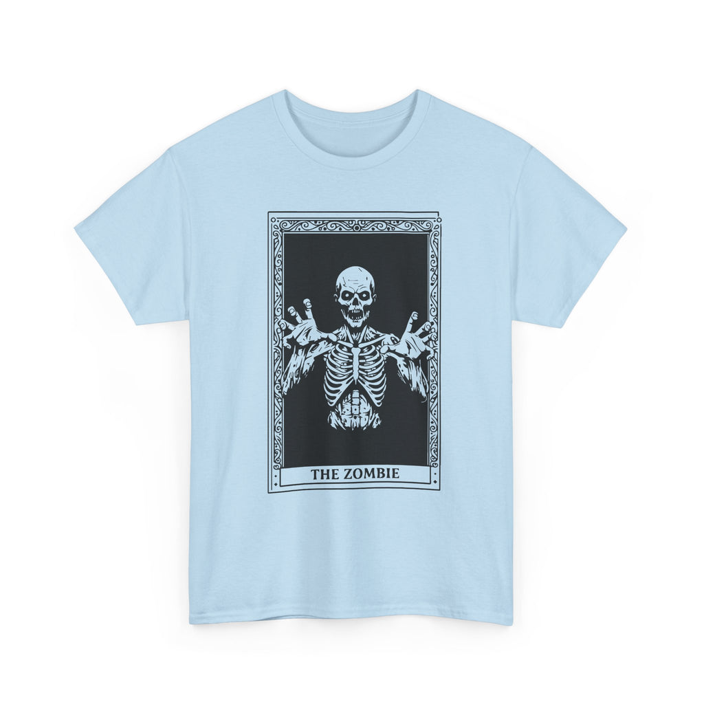 Zombie Tarot T‑Shirt — 'The Zombie' Skeletal Tarot Card Tee