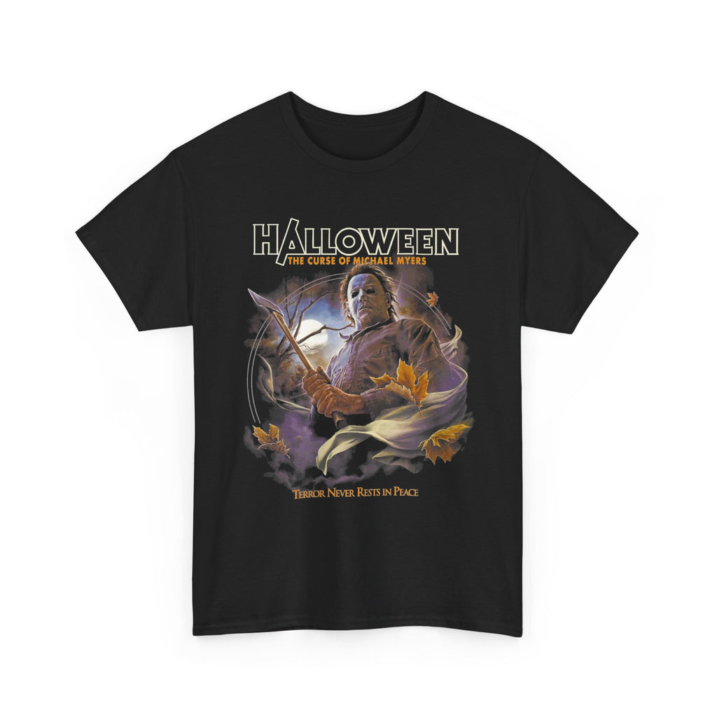Halloween Movie Poster T-Shirt — Classic Horror Michael Myers Design