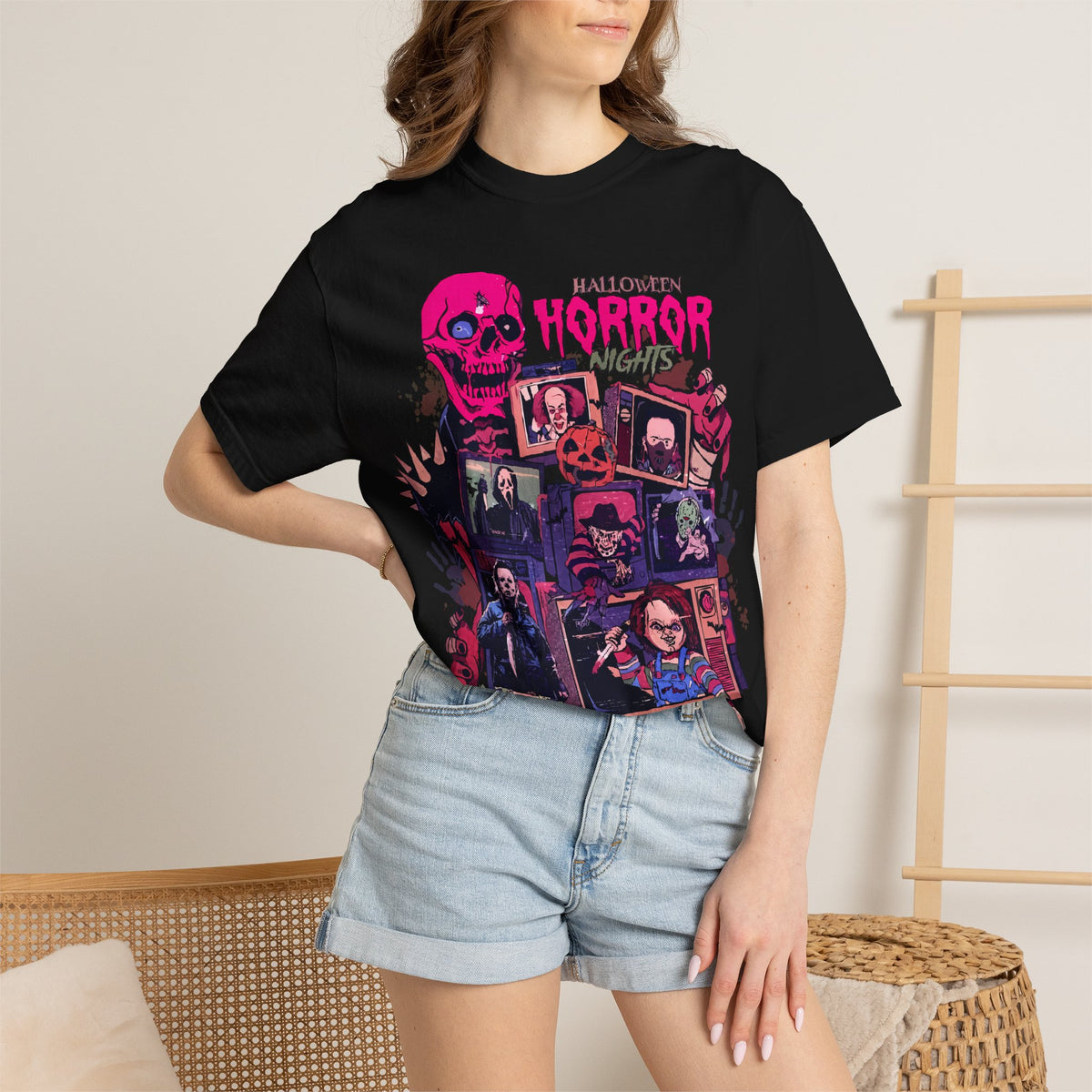 Horror Movie Collage T-Shirt