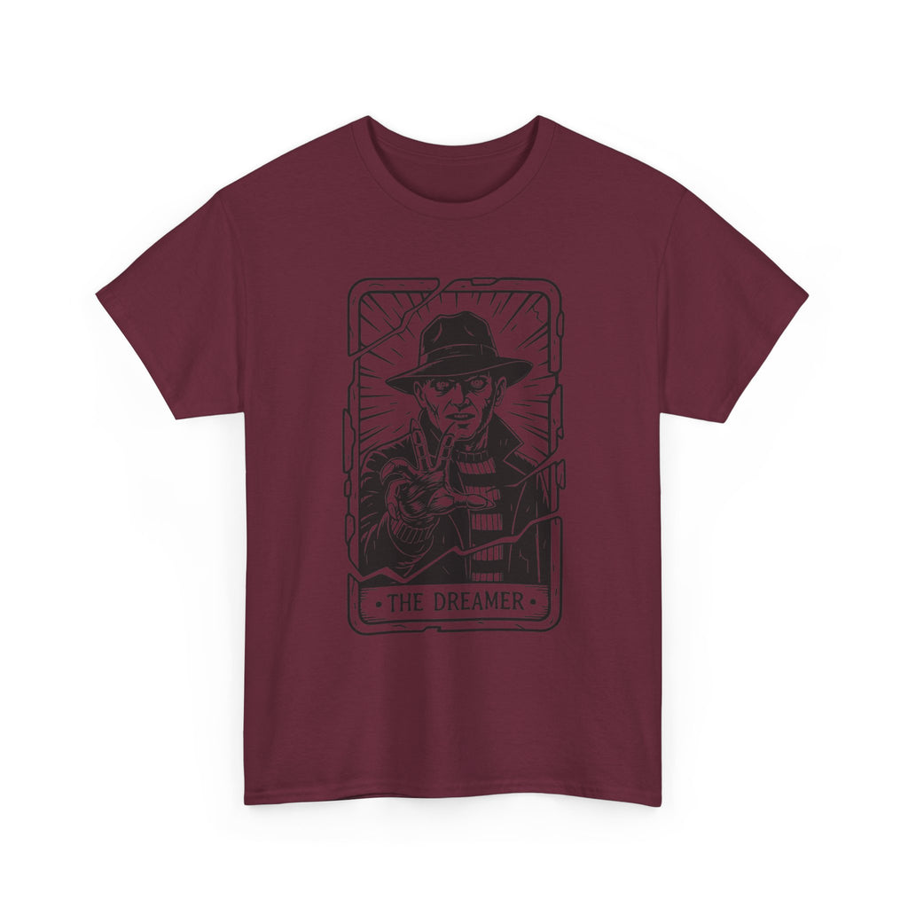 Dreamer Tarot Tee — Vintage Noir Illustration T-Shirt