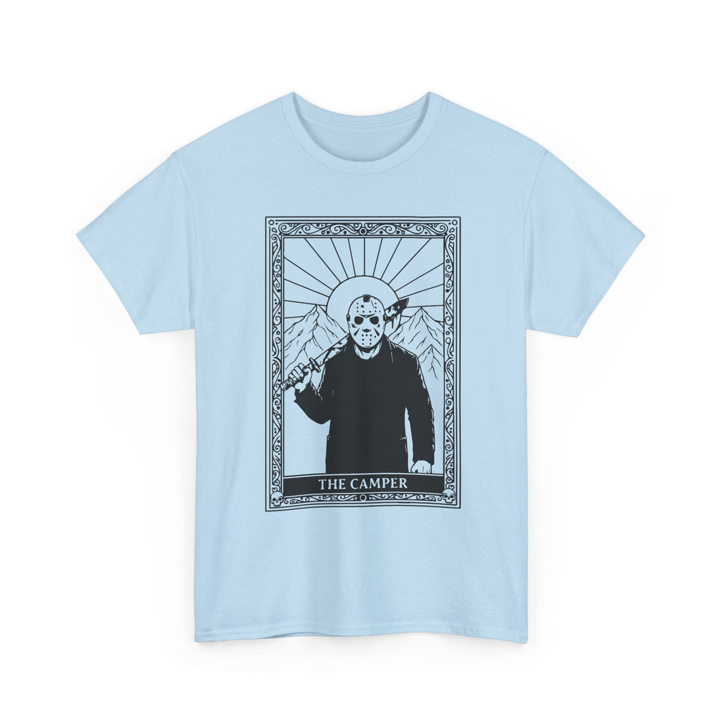 Skull Saint Graphic Tee — Mountain Tarot Illustration