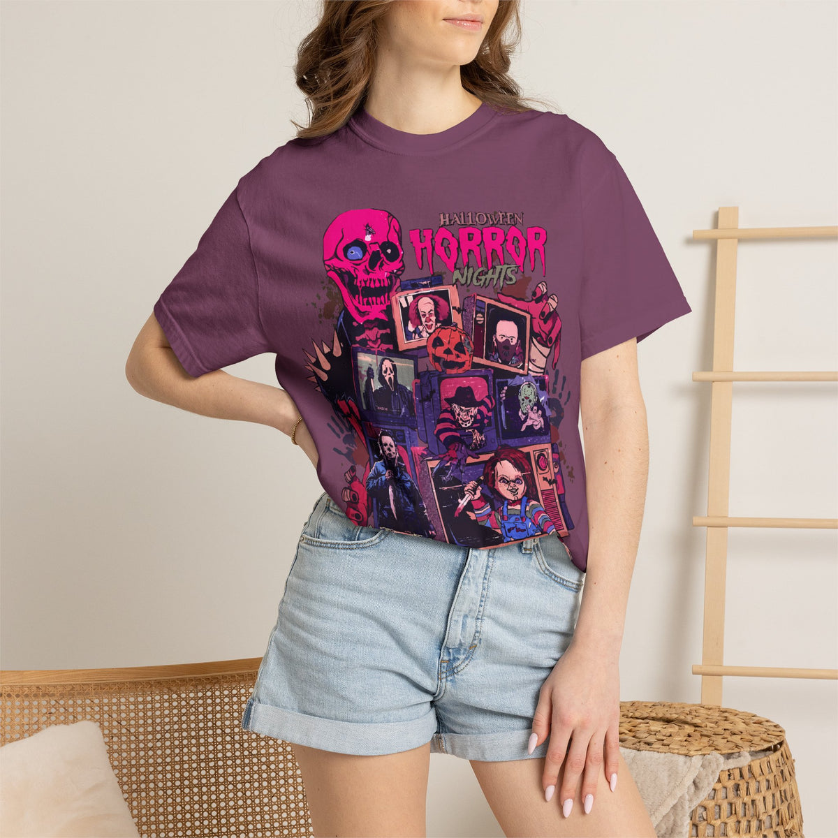 Horror Movie Collage T-Shirt