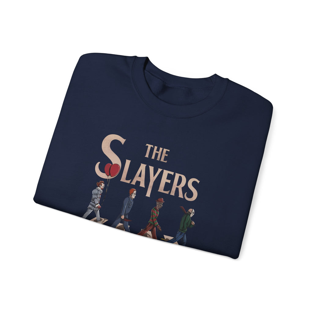 Sweatshirt — "The Slayers" Abbey Road Band Parody Crewneck