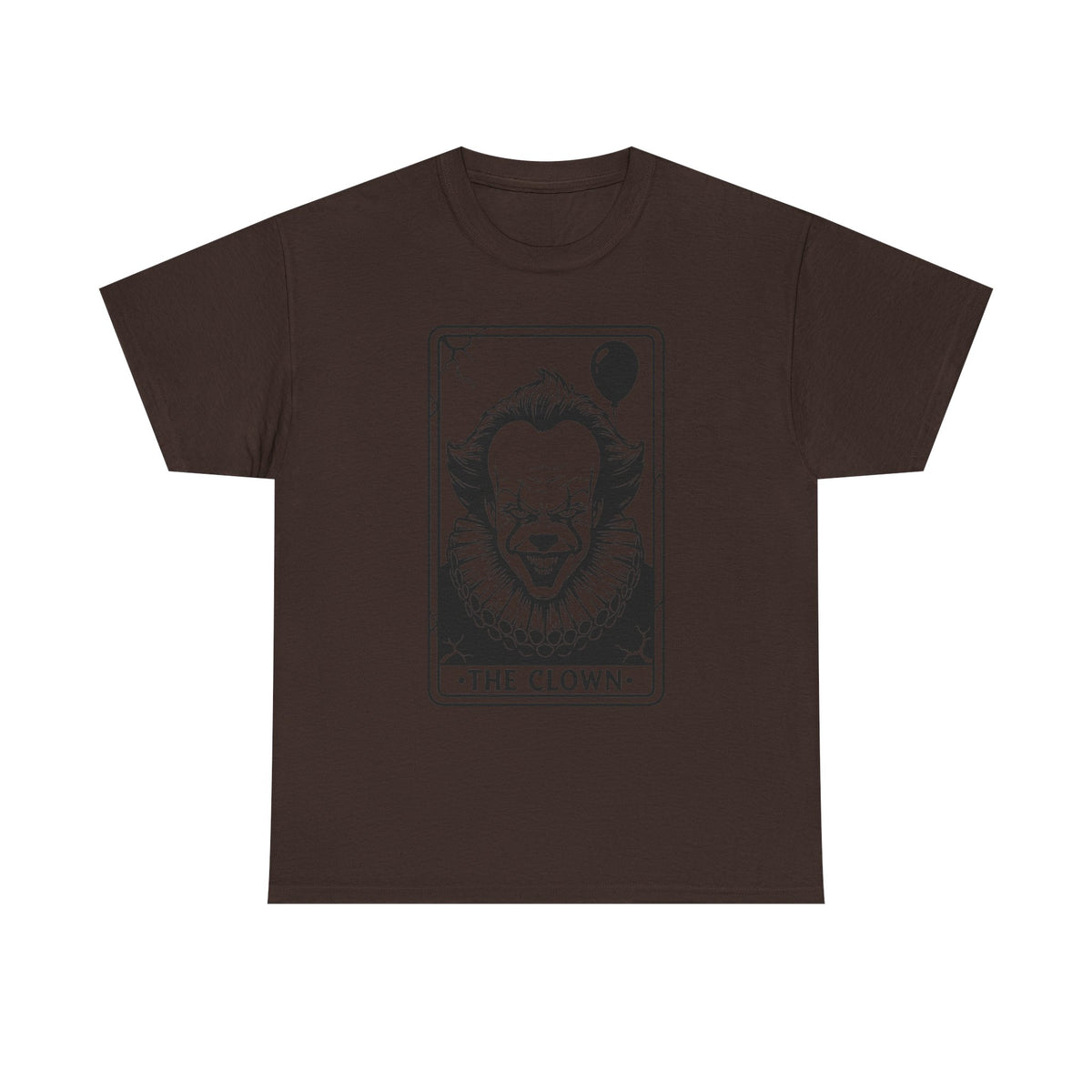Horror Clown Tarot T-Shirt — 'The Clown' Graphic Tee