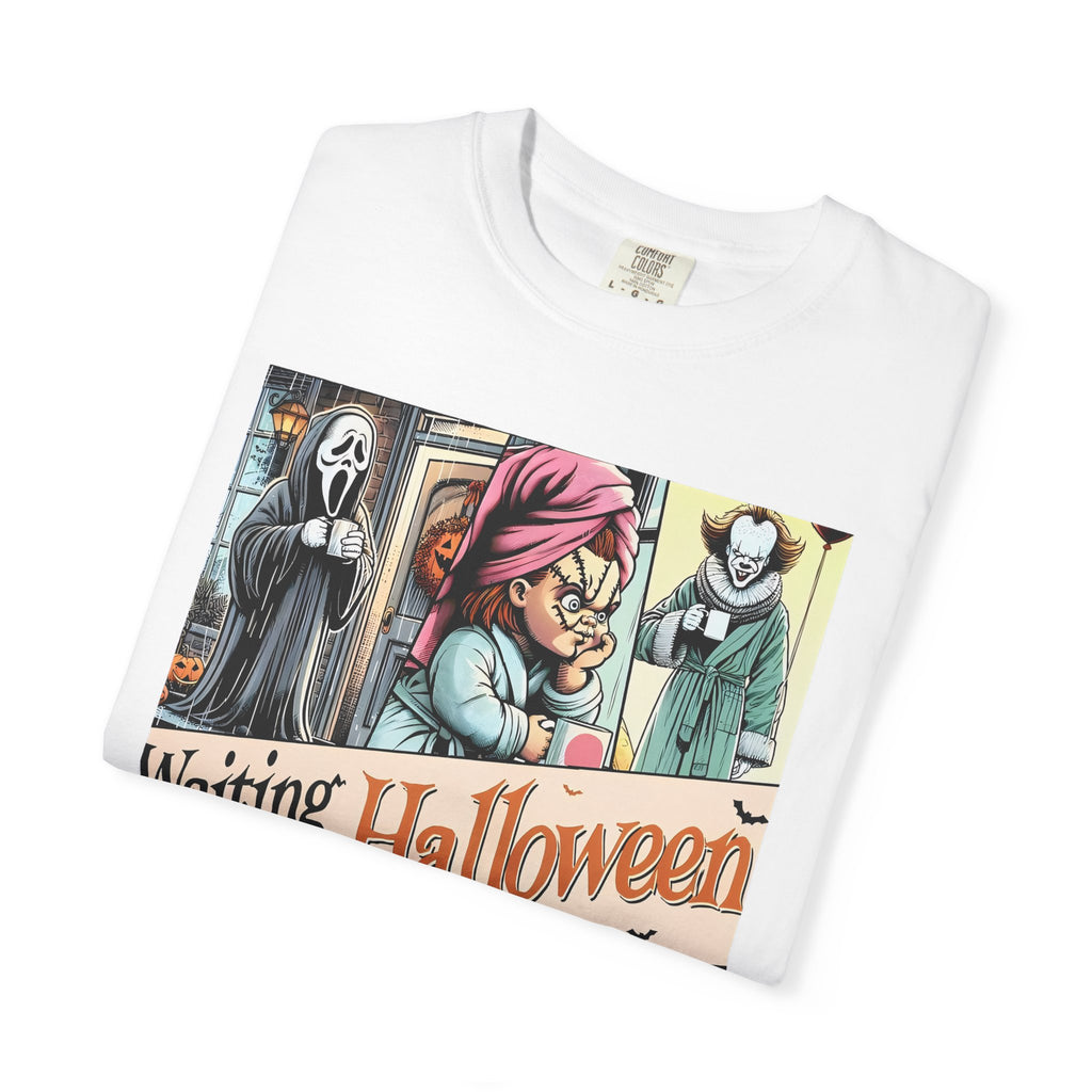Halloween Horror Characters 'Waiting for Halloween' Graphic T-Shirt
