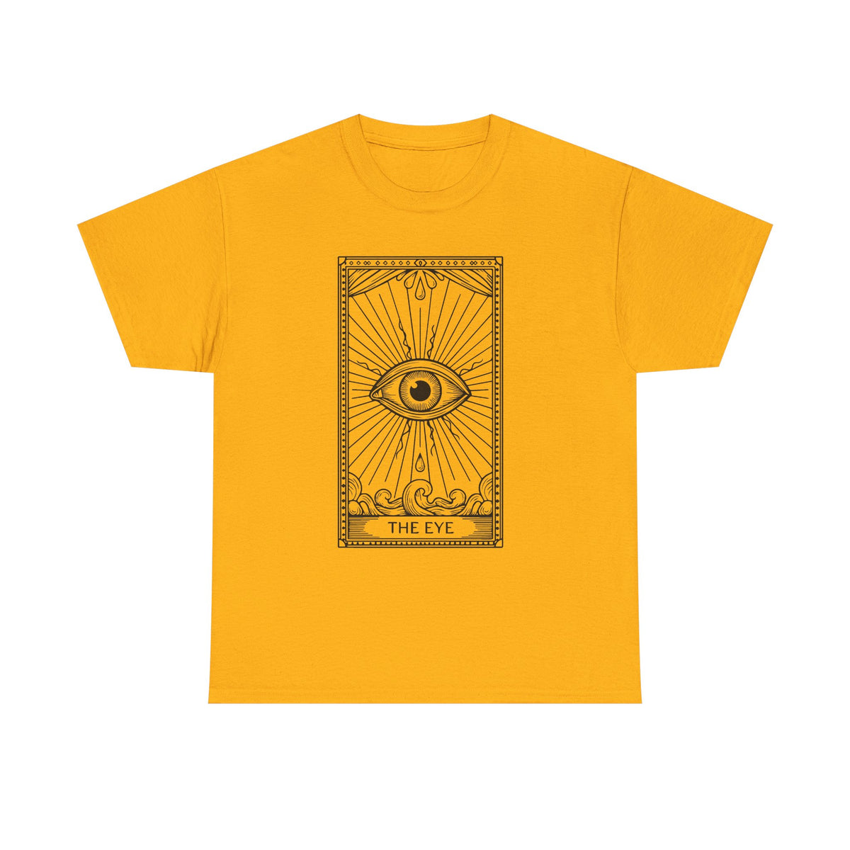 Tarot 'The Eye' Graphic Tee — Mystic Occult Card T-Shirt