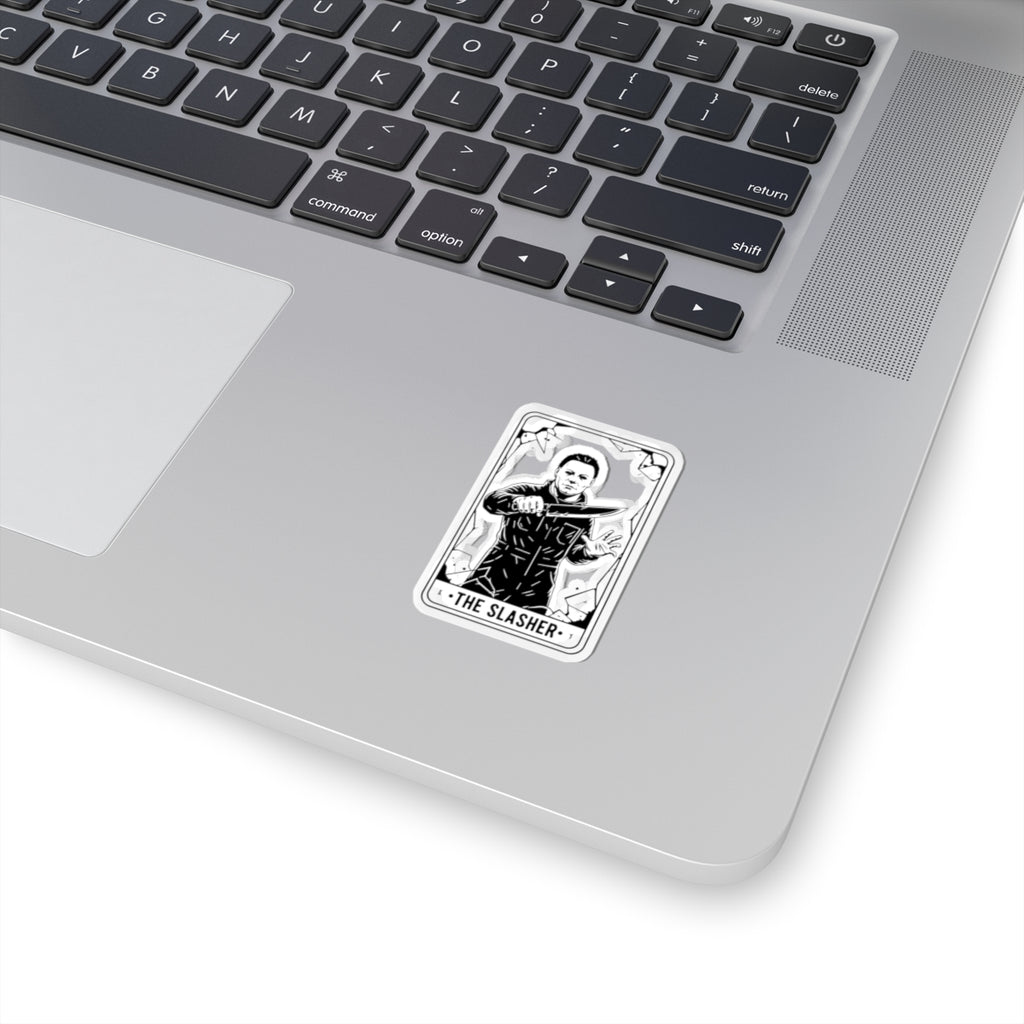 Horror Movie Sticker — “The Slasher” Kiss-Cut Vinyl Decal