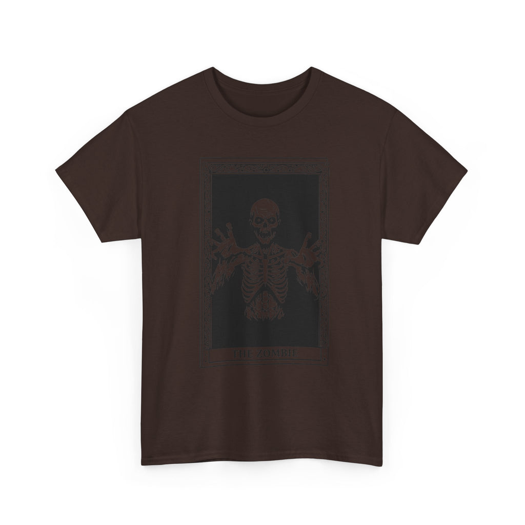 Zombie Tarot T‑Shirt — 'The Zombie' Skeletal Tarot Card Tee