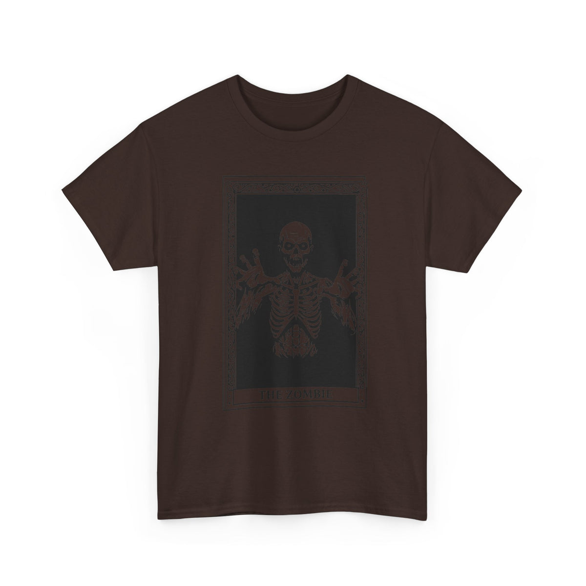 Zombie Tarot T‑Shirt — 'The Zombie' Skeletal Tarot Card Tee