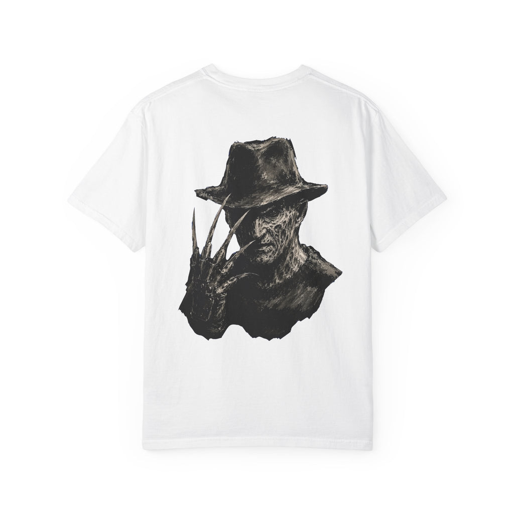 Horror Movie Freddy Krueger Back Graphic T-Shirt