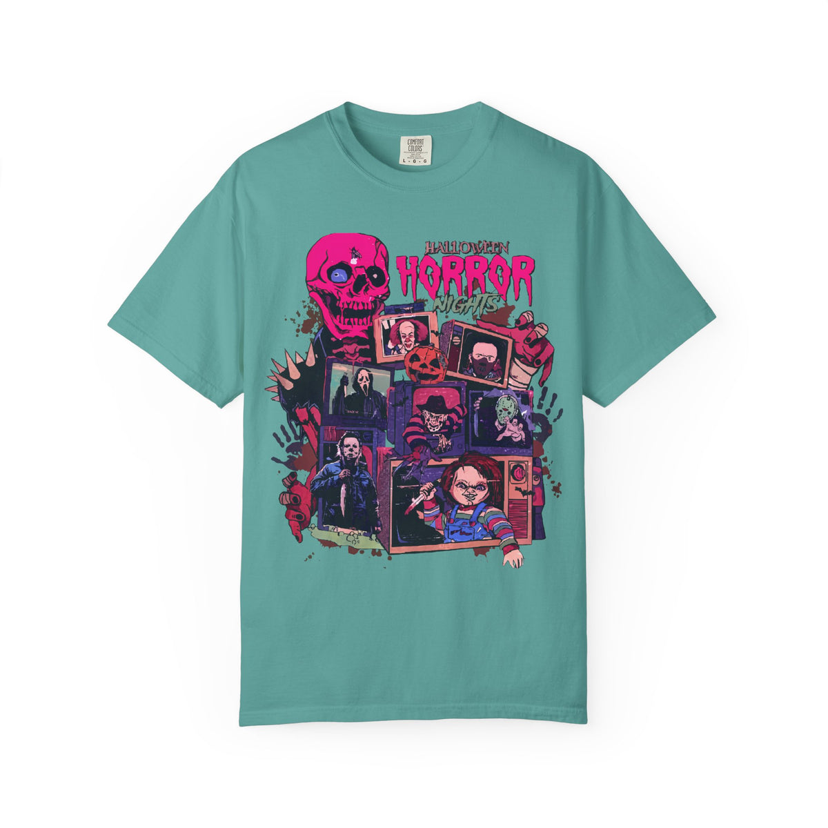 Horror Movie Collage T-Shirt