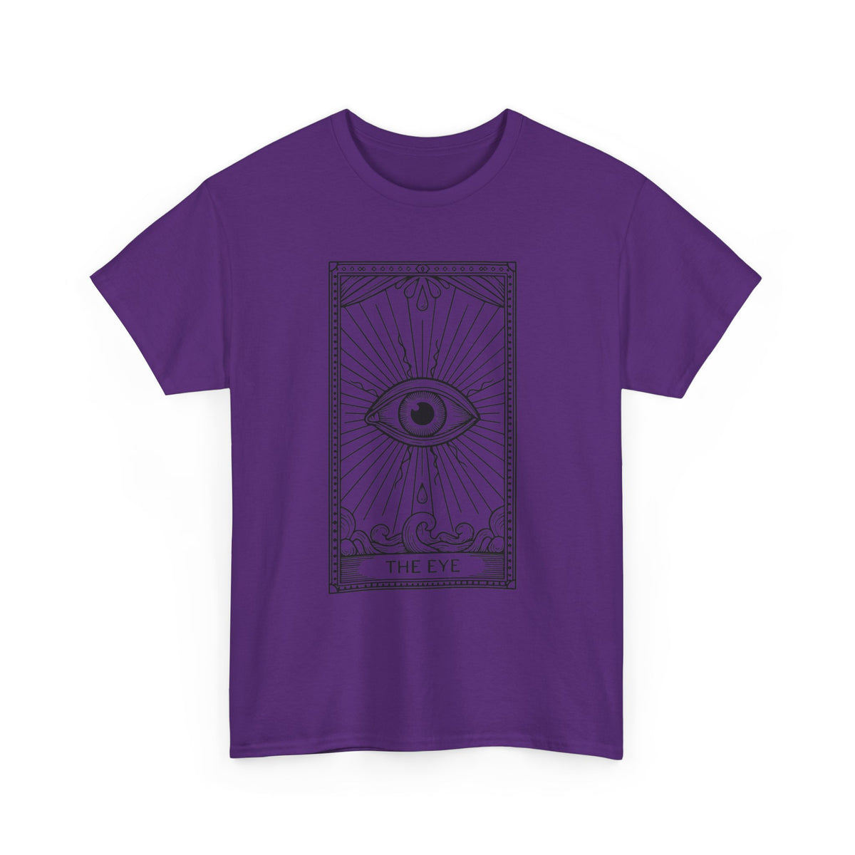 Tarot 'The Eye' Graphic Tee — Mystic Occult Card T-Shirt