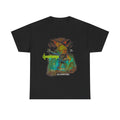 Haunted Mask Graphic Tee — Psychedelic Horror Band Shirt