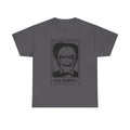 Horror Puppet Graphic Tee — "The Puppet" Vintage Creepy Mask T‑Shirt