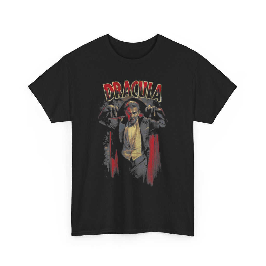 Dracula Vintage Horror Tee — Retro Vampire Graphic T-Shirt