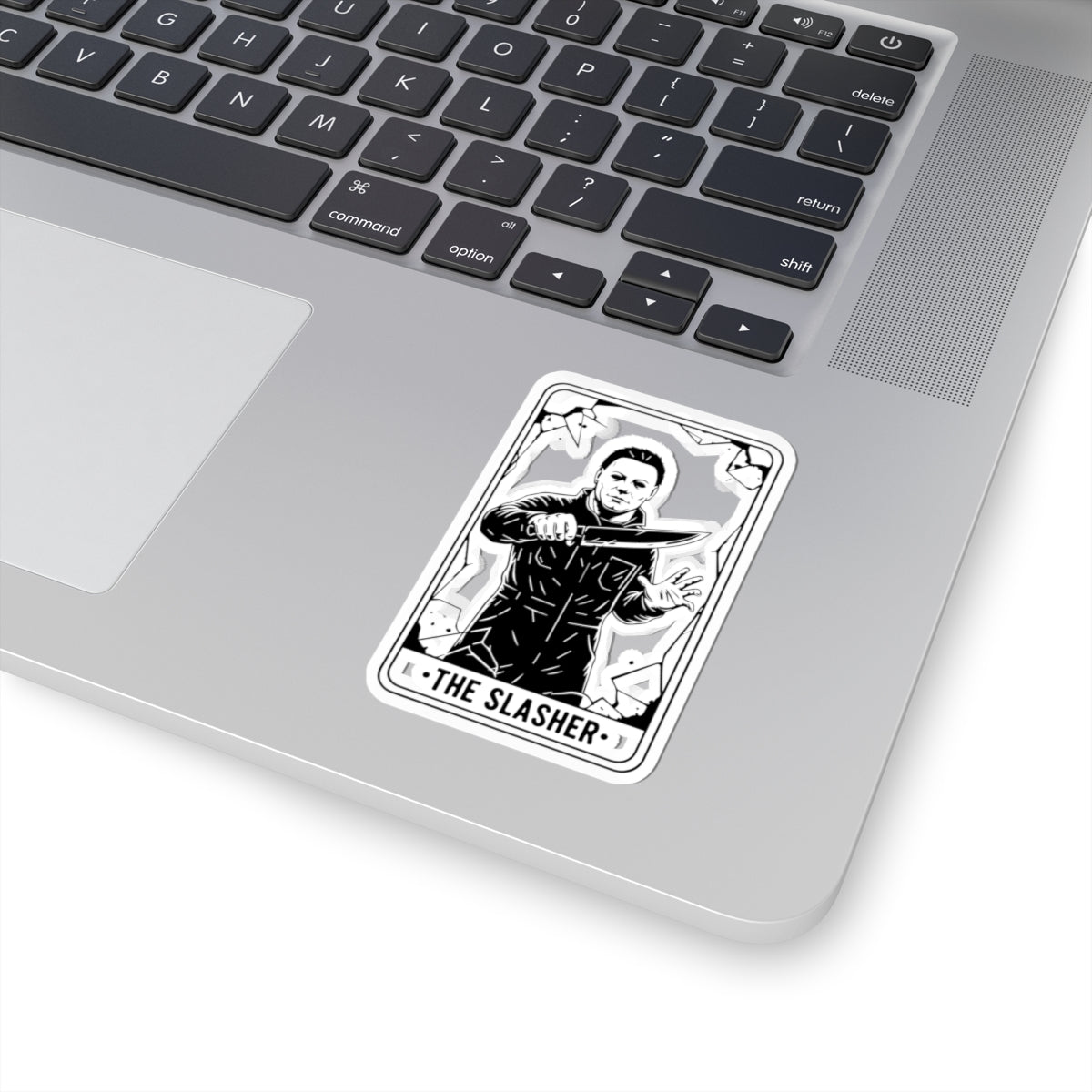 Horror Movie Sticker — “The Slasher” Kiss-Cut Vinyl Decal