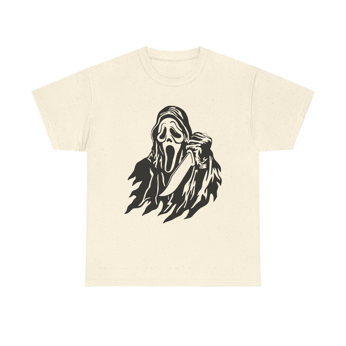 Scream Mask Graphic Tee – Horror Ghost Face T-Shirt