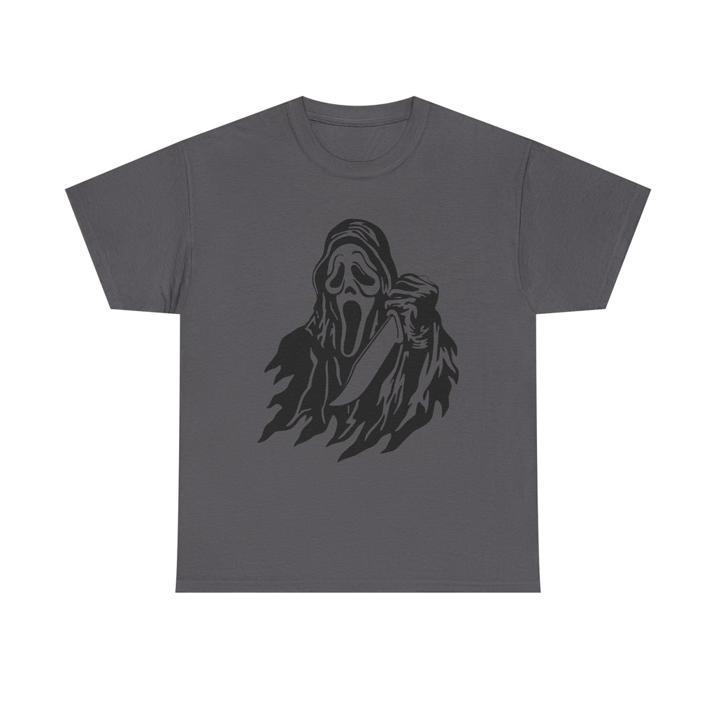 Scream Mask Graphic Tee – Horror Ghost Face T-Shirt