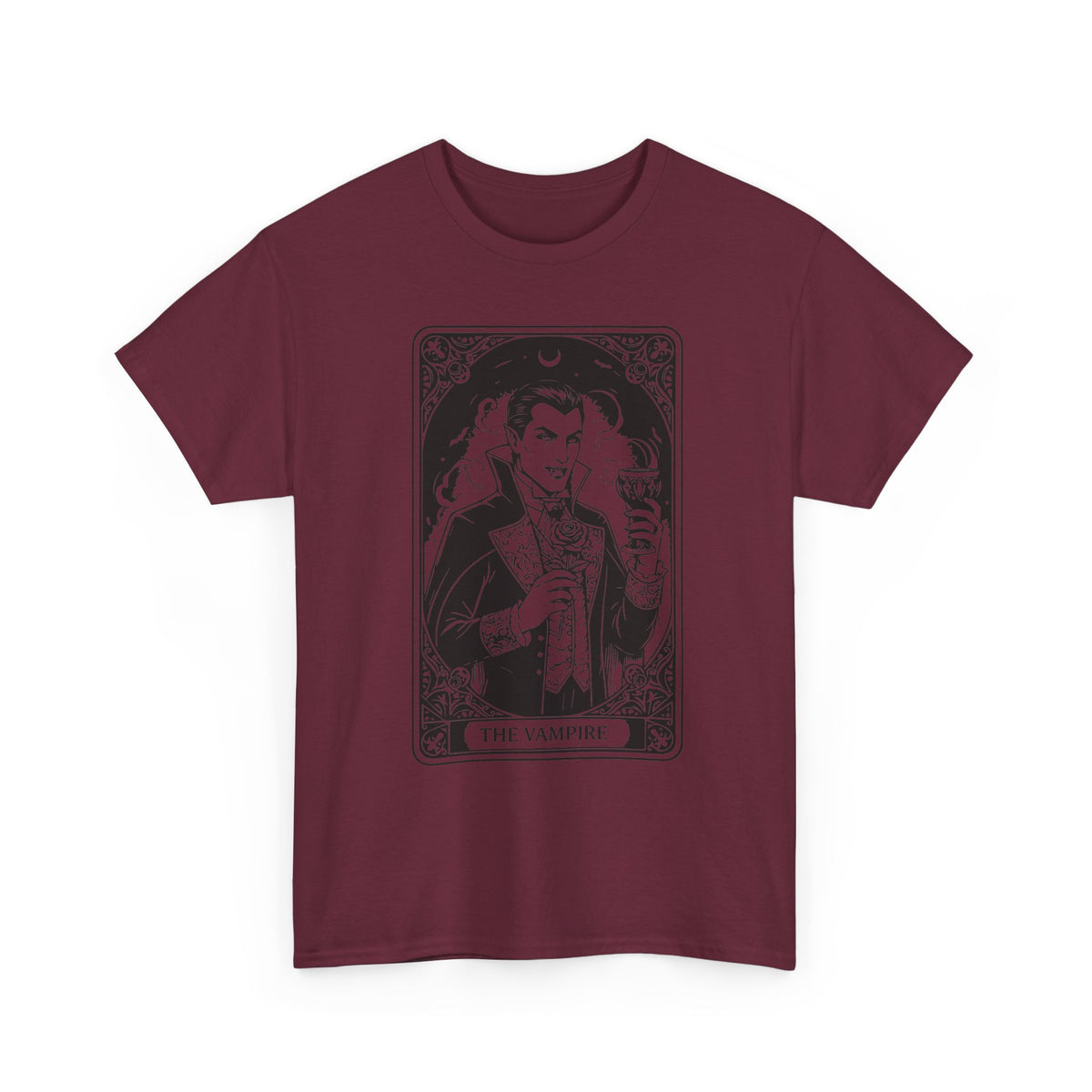 Vampire Tarot T-Shirt – 'The Vampire' Gothic Tarot Card Tee